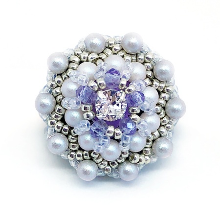 Брошь Ducharme Little Star Dove Grey Lilac